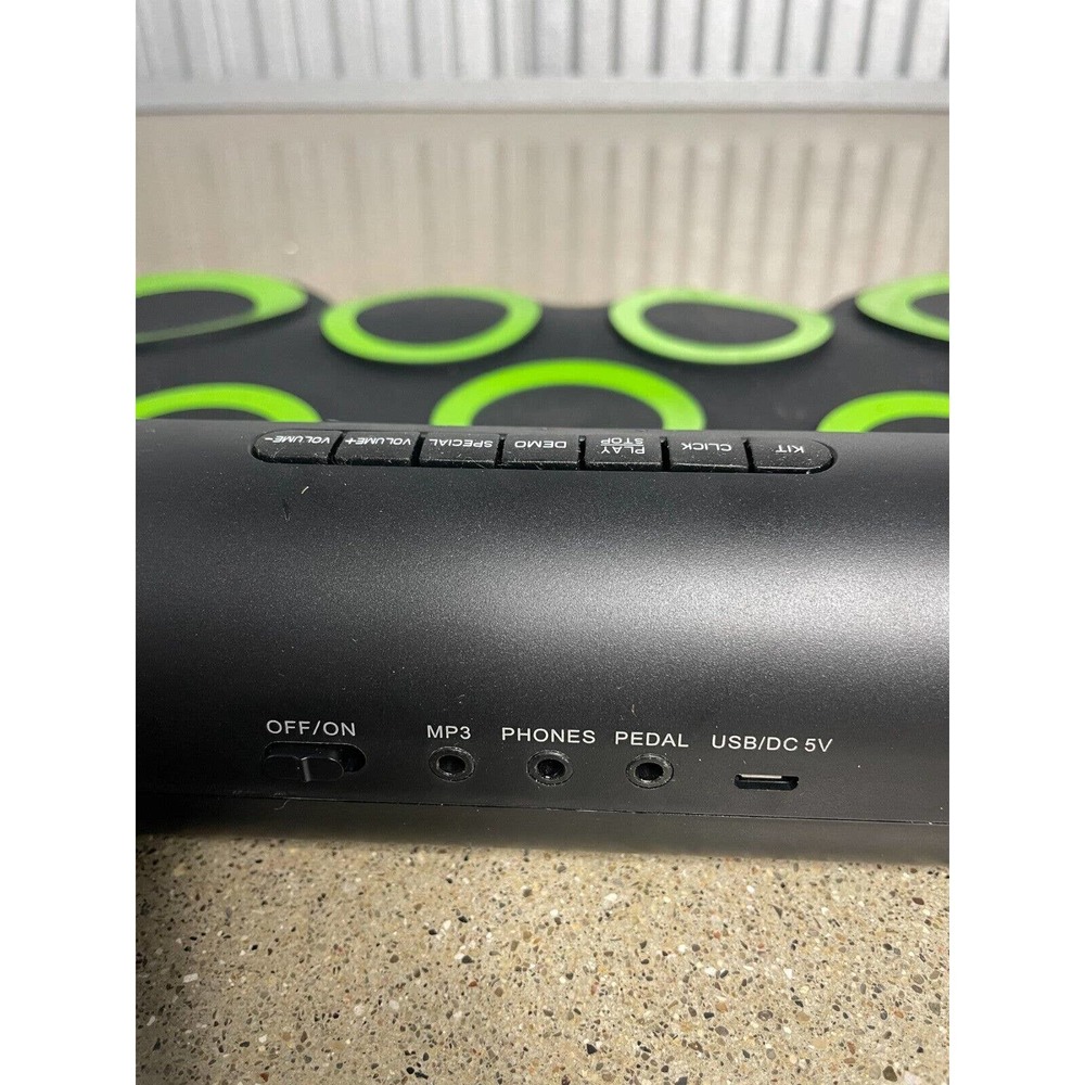 Electronic Drum Sets, Roll Up Drum Practice Pad Kit, 7 Drum Practice Pad Drum - Picture 3 of 3